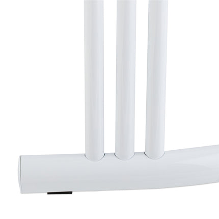 Standing towel rail in white