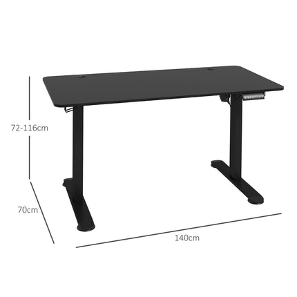 Electric stand-up desk, anti-collision, adjustable height