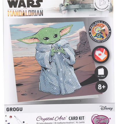 Star Wars Crystal Art "Card Grogu"