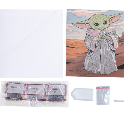 Star Wars Crystal Art "Card Grogu"