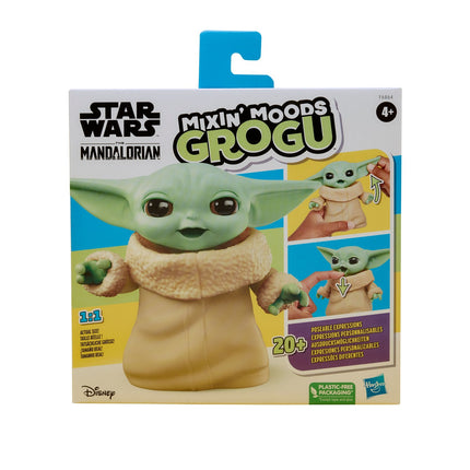 Star Wars Grogu Figure, 12 cm, Mixin Moods Collectible