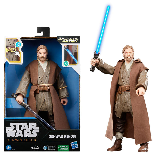 Star Wars Interactive Action Figure Galactic Obi-Wan Kenobi, 30 Cm