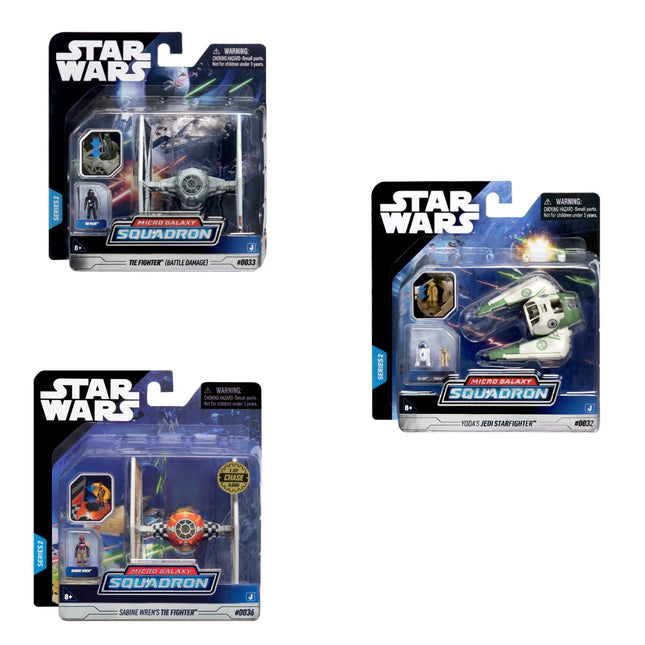 Star Wars Micro Galaxy Small Vehicle With Figure W3
