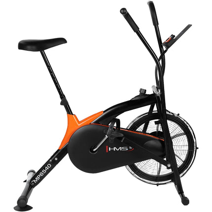 Stationary Air Bike with Adjustable Resistance