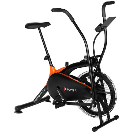 Stationary Air Bike with Adjustable Resistance