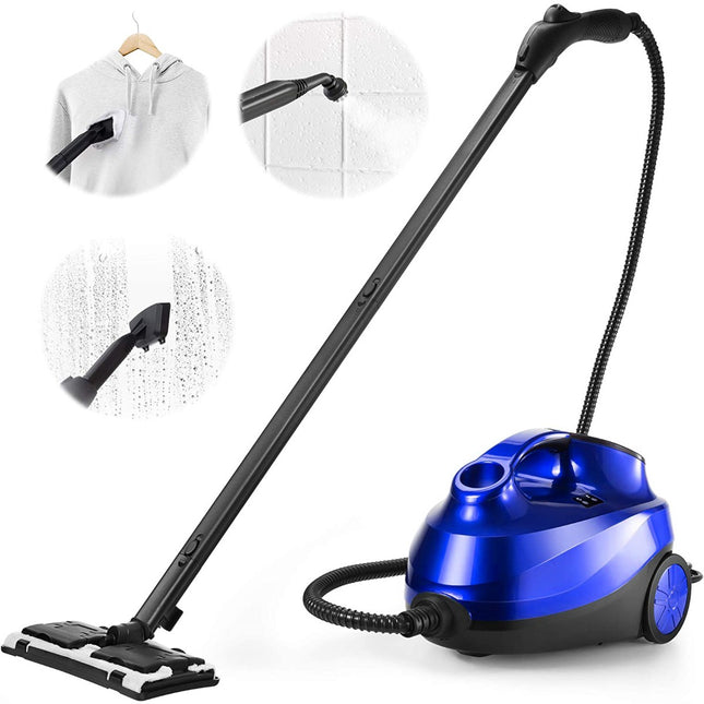 Steam Cleaner, 2000W, 1.5L Tank, 19 Accessories