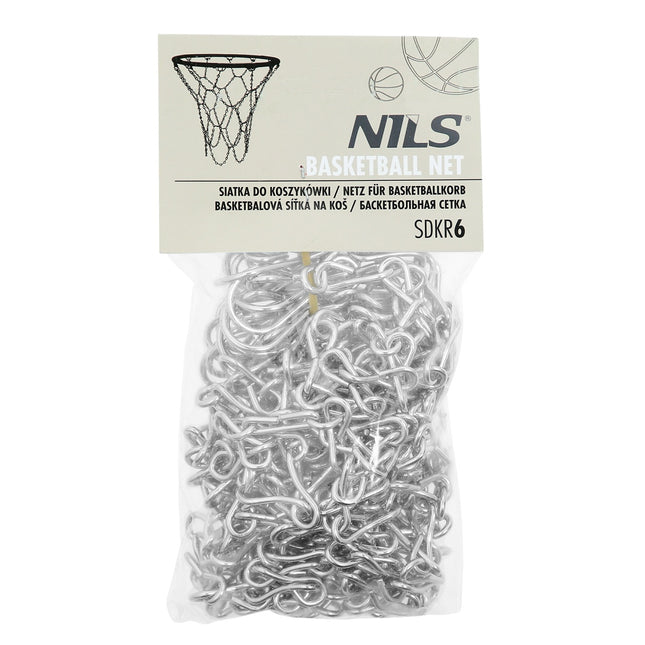 Steel Basketball Net, Durable Outdoor Hoop Replacement