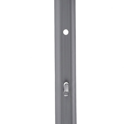 Steel Fence Posts with Ground Anchors, 90 cm, Set of 10