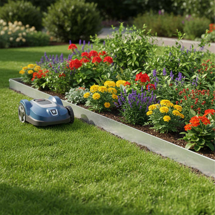 Steel Garden Bed Edging – Flexible, Weed Barrier