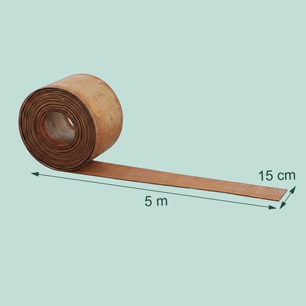 Steel Garden Edging – Rust Finish, Flexible, Weed Barrier