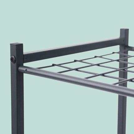 Steel Garden Tool Rack for 35 Tools – Anthracite