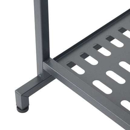 Steel Garden Tool Rack for 35 Tools – Anthracite