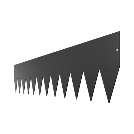 Steel Landscape Edging, 4-Pack 40 x 8 in Black
