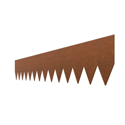 Steel Landscape Edging, 6-Pack 40 x 6 in, Bendable