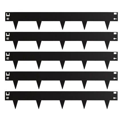 Steel Lawn Edging – Flexible, Weed Barrier, Mowing Edge