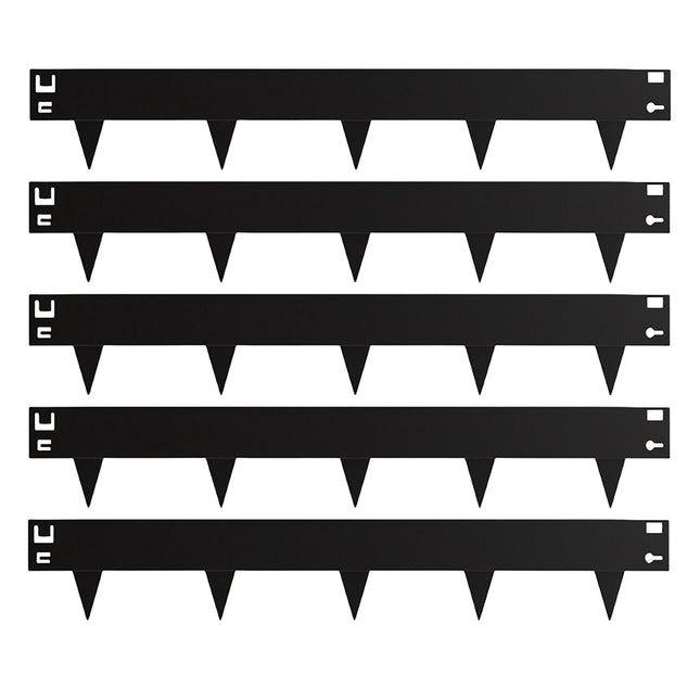 Steel Lawn Edging – Flexible, Weed Barrier, Mowing Edge