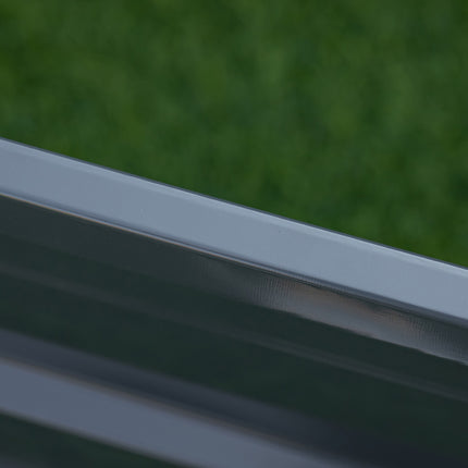 Steel XXL Raised Garden Bed Planter Box, 183x47x40 cm