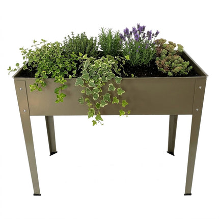Steel Raised Garden Bed, Rust-Resistant, Outdoor Planter