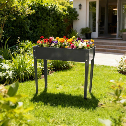 Steel Raised Garden Bed – Rust-Resistant, Outdoor Use