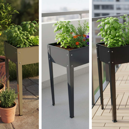 Steel Raised Garden Bed – Rust-Resistant, Outdoor Use