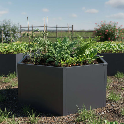 Steel Raised Herb Planter – Powder-Coated, Durable