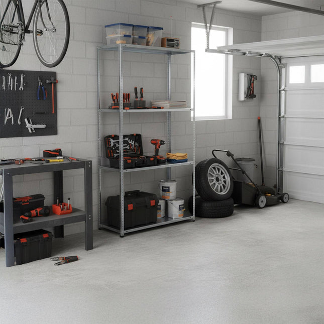 Steel Shelving Unit, 160kg Capacity, Bolt-Together