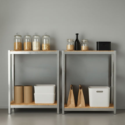 Steel Storage Rack, 160kg Capacity, Galvanised
