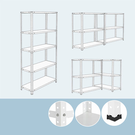 Steel Storage Rack – Heavy-Duty Metal Shelving