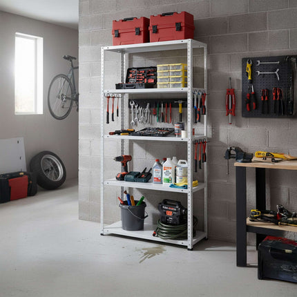 Steel Storage Rack – Heavy-Duty Metal Shelving