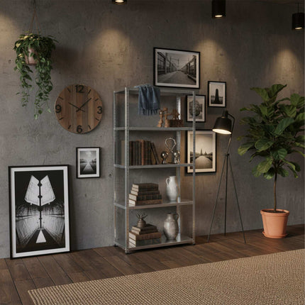 Steel Storage Rack – Heavy-Duty Metal Shelving
