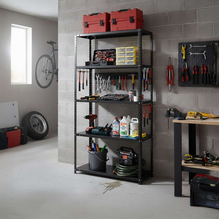 Steel Storage Rack – Heavy-Duty Metal Shelving