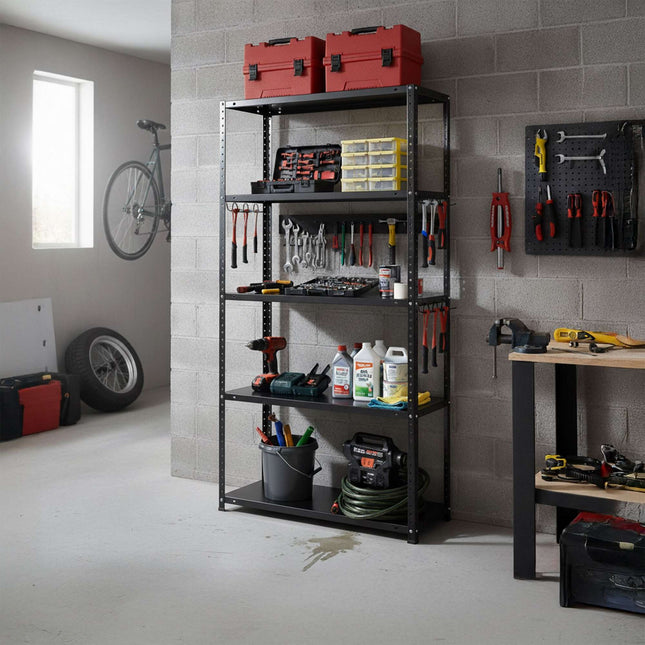 Steel Storage Rack – Heavy-Duty Metal Shelving