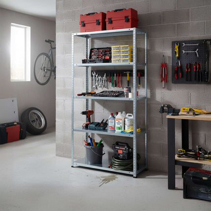 Steel Storage Rack – Heavy-Duty Metal Shelving