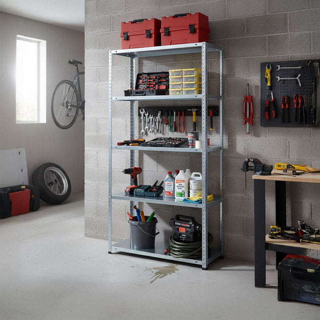 Steel Storage Rack – Heavy-Duty Metal Shelving