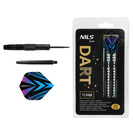 Steel Tip Brass Darts Set – 3 Pack, 22g with Case