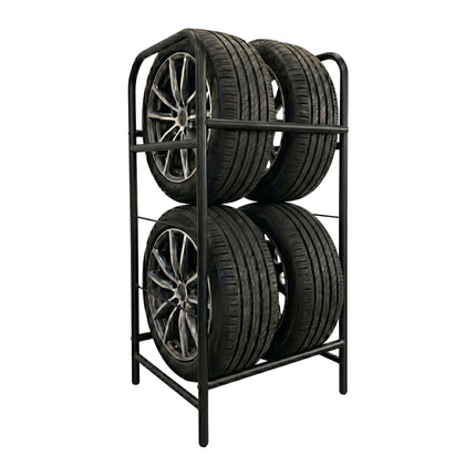 Steel Tire Rack – Garage Storage, Protective Feet