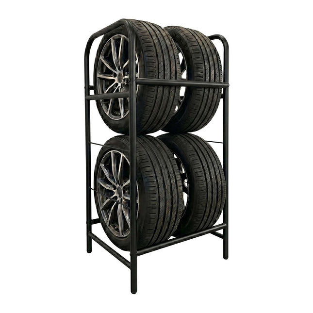 Steel Tire Rack – Garage Storage, Protective Feet