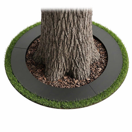 Steel Tree Ring, Galvanised, Mowing Edge for Lawns