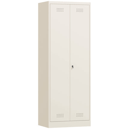 Steel Utility Cabinet with Adjustable Shelves, 60x40x165 cm