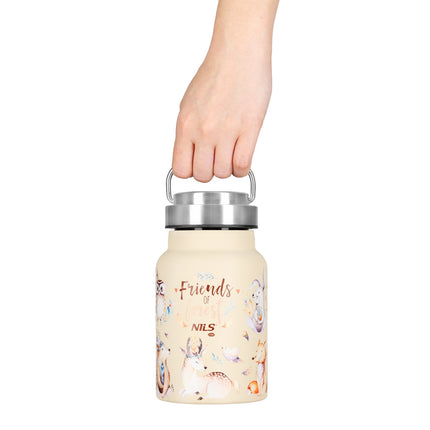 Steel Water Bottle, 520ml, Forest Green