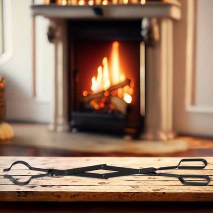 Steel fireplace rod