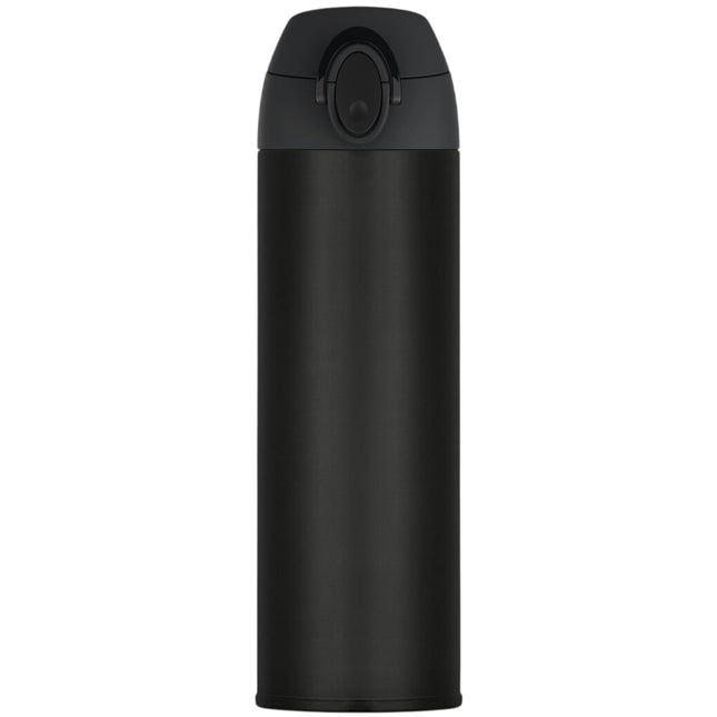 Steel thermos mug 0.5L matt black