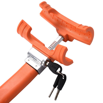 Steering Wheel Lock, Universal Keyed Anti-Theft, 3 Keys