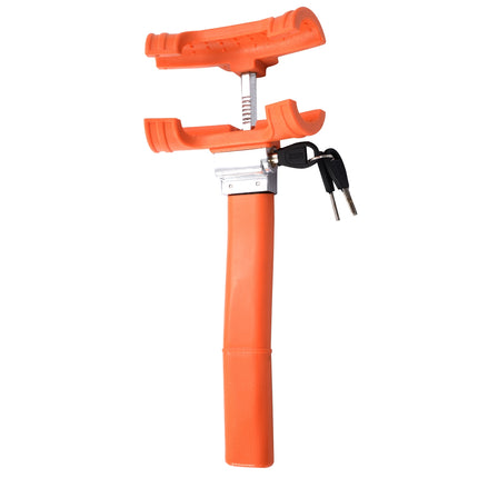 Steering Wheel Lock, Universal Keyed Anti-Theft, 3 Keys