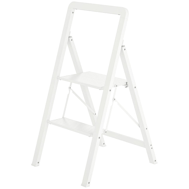 Folding step ladder, anti-slip, 3 steps, 150 kg capacity