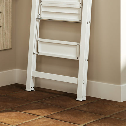 Folding step ladder, anti-slip, 3 steps, 150 kg capacity