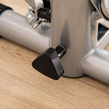 Exercise bike with adjustable speed and LCD display