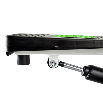Stepper with Movable Arms and Ropes, Green-White