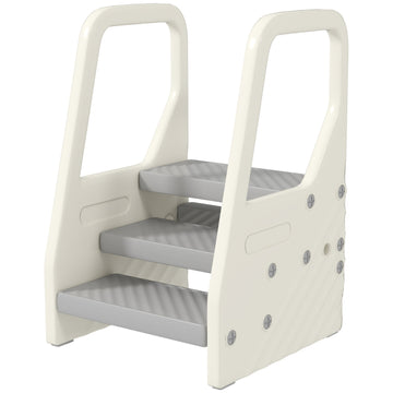 3-step stool for children, adjustable, anti-slip