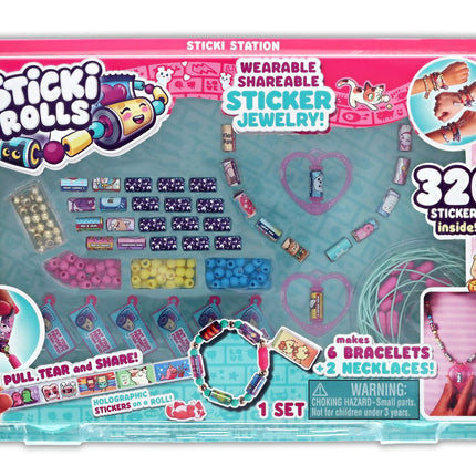 Sticki Rolls Accessories Set With Stickers Sticki Station